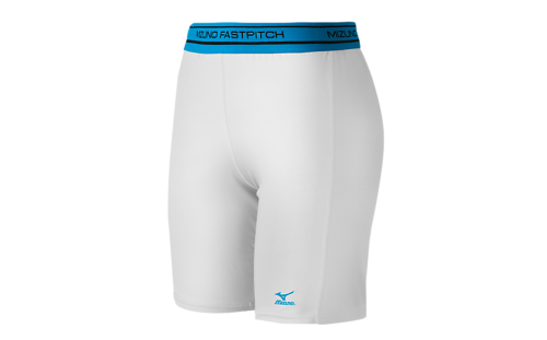 Mizuno Women's Low Rise Compression Sliding Shorts White