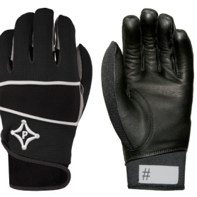 PalmGard® Coach's Winter Gloves - Adult - Black w/Grey