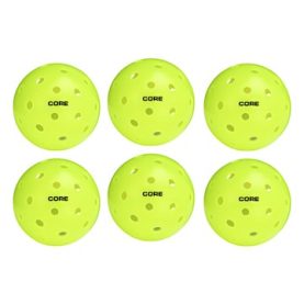 CORE 6-Pack Outdoor Pickleballs