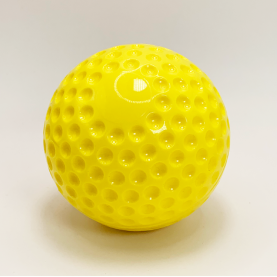 Markwort Pitching Machine Balls with Dimples - 9 Yellow - Dozen