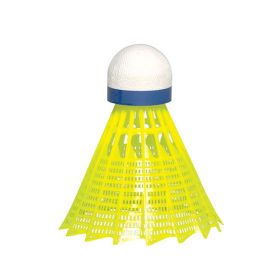 JEX 700 Tournament Grade Shuttlecock - Cork Base - Yellow Skirt - 6 Pieces Per Tube