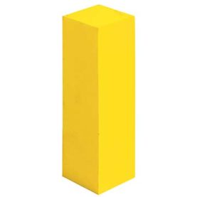 Foam Rectangle Base Plug - Yellow