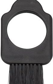 Hole-E-Brush Baseball w/ Black Bristles