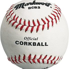 Markwort Official Corkball White Leather Individual Box - Dozen