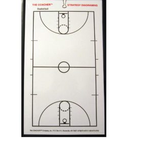 Coacher Frame-Less Magnetic Board - Basketall