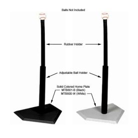 Markwort Batting Tee with Black Home Plate