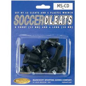 Markwort Soccer Cleats - Polyurethane - Black
