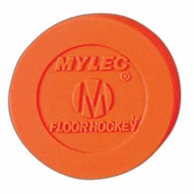 Mylec Floor Hockey Puck - Orange