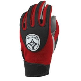 Palmgard Football Gloves - Adult - Red/Black