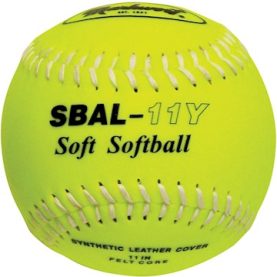 Markwort Soft Softball - 11 Yellow - Dozen