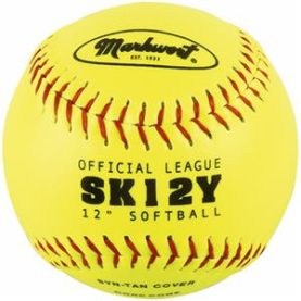 Markwort 12 Synthetic Leather Softballs