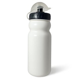 Markwort Squeeze Bottle - White Bottle with Black Top and Clear Cap