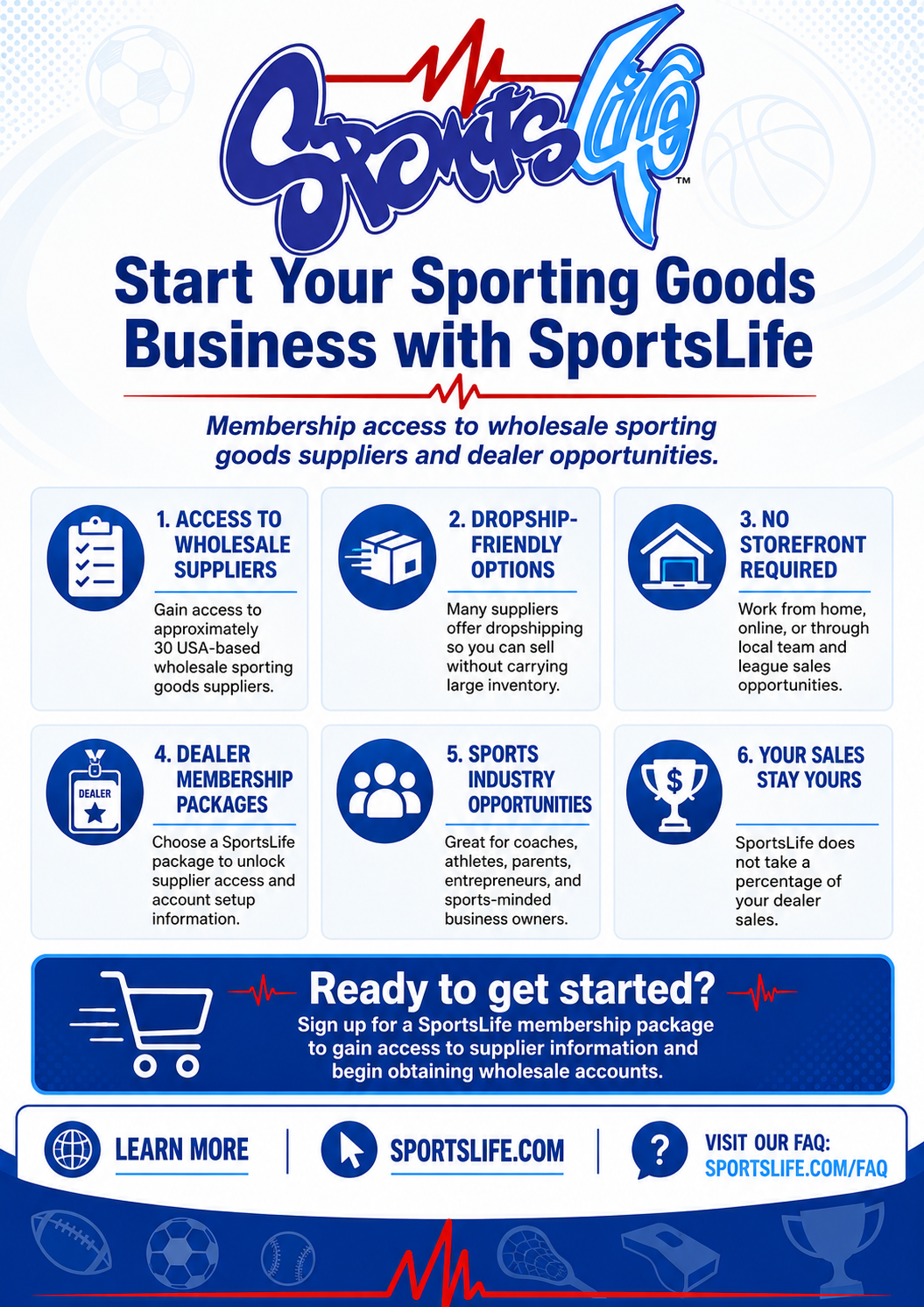 Start Your Sporting Goods Business With SportsLife Enterprises